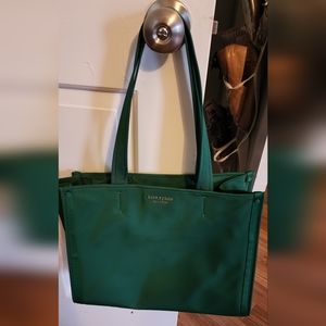 Kate Spade Nylon Tote in Forest Green